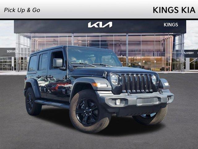 used 2020 Jeep Wrangler Unlimited car, priced at $32,868