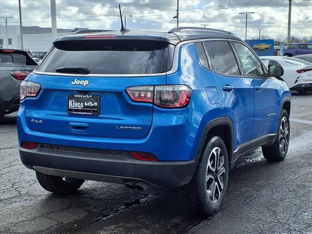 used 2022 Jeep Compass car, priced at $21,804