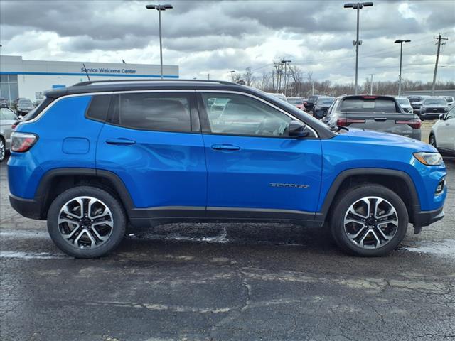 used 2022 Jeep Compass car, priced at $21,804