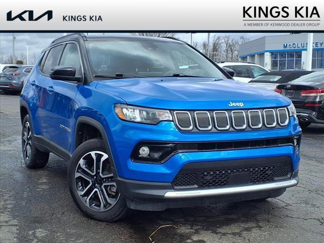 used 2022 Jeep Compass car, priced at $21,804