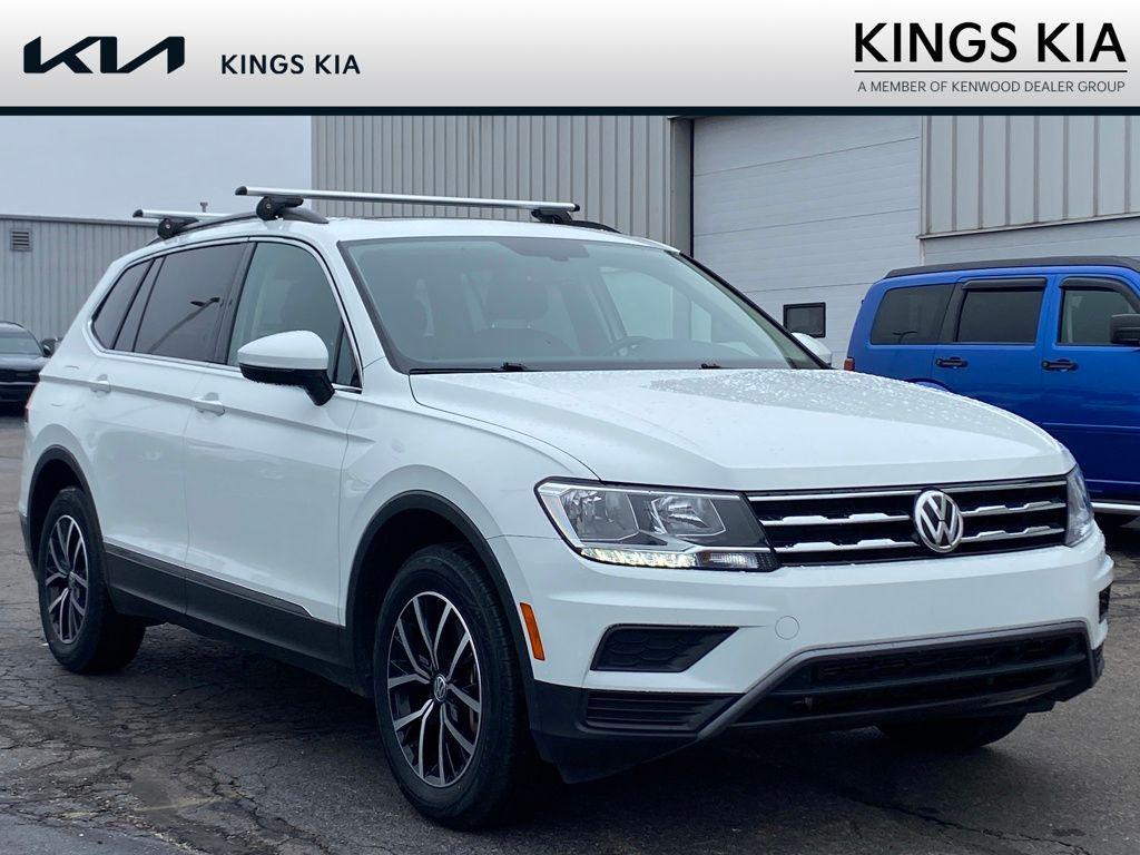 used 2021 Volkswagen Tiguan car, priced at $17,500