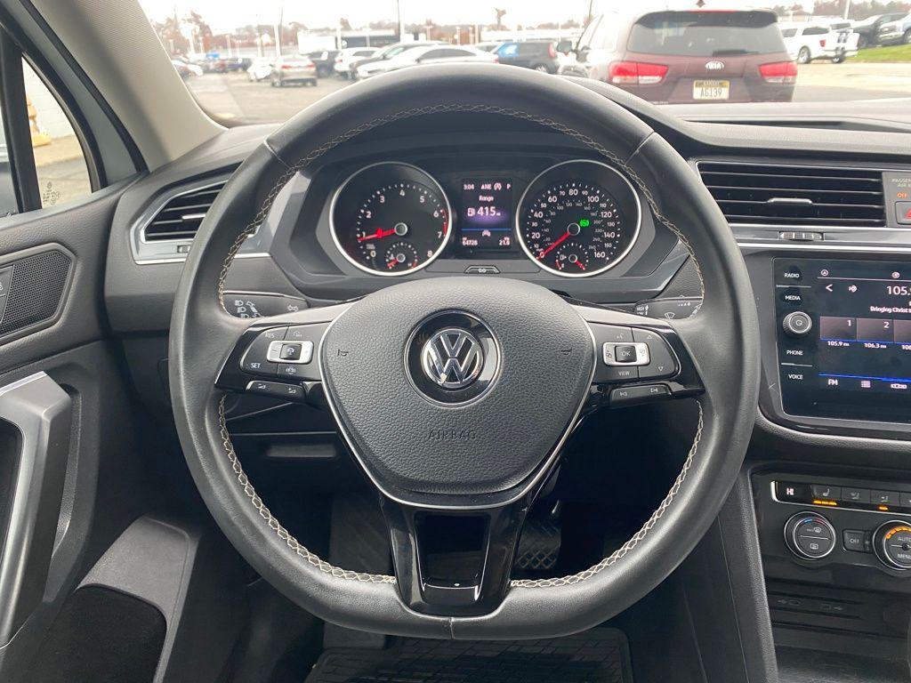 used 2021 Volkswagen Tiguan car, priced at $17,000