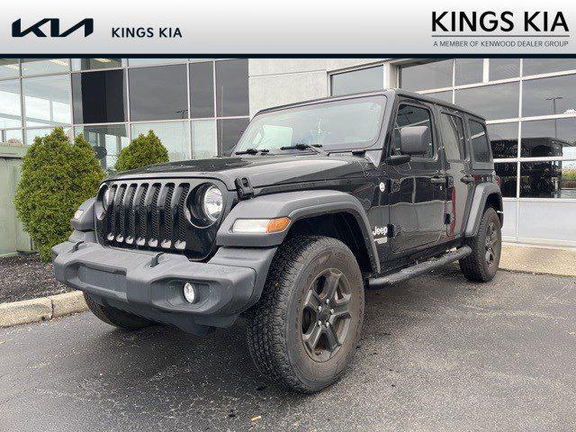 used 2020 Jeep Wrangler Unlimited car, priced at $27,314