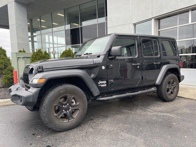 used 2020 Jeep Wrangler Unlimited car, priced at $27,314