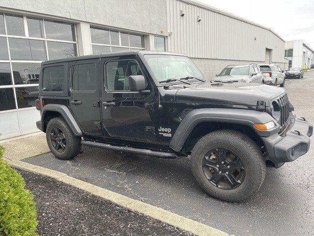 used 2020 Jeep Wrangler Unlimited car, priced at $27,314