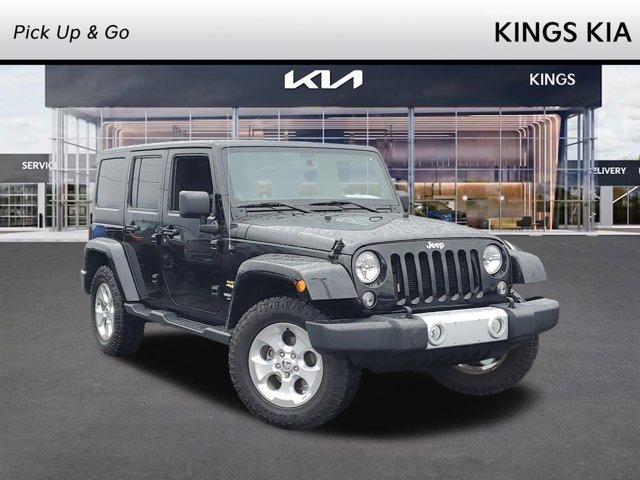 used 2014 Jeep Wrangler Unlimited car, priced at $23,896