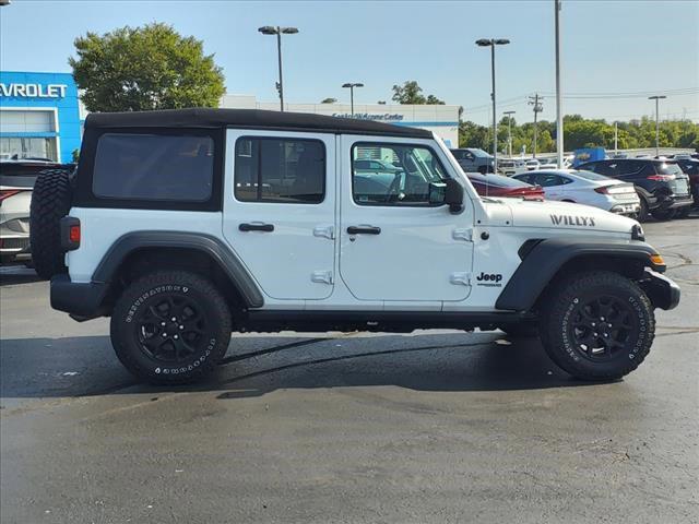 used 2021 Jeep Wrangler car, priced at $30,000