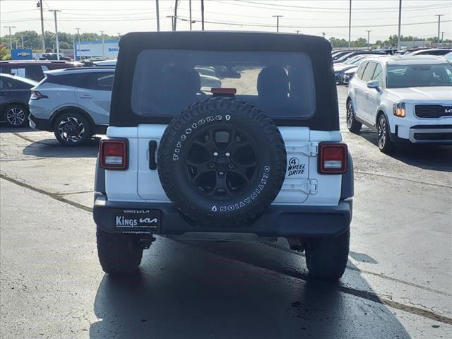 used 2021 Jeep Wrangler car, priced at $30,000