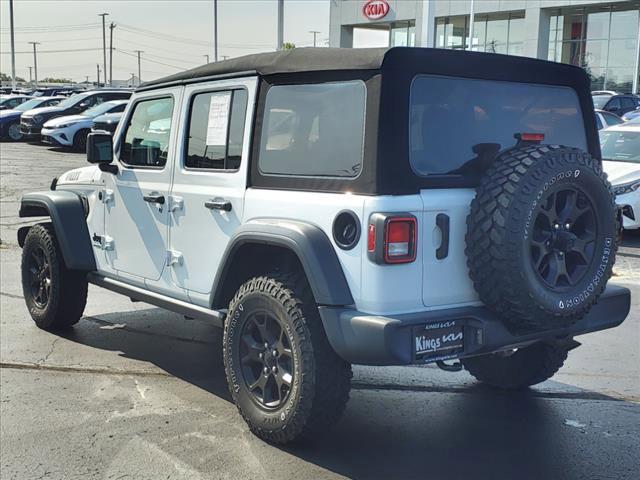 used 2021 Jeep Wrangler car, priced at $28,882