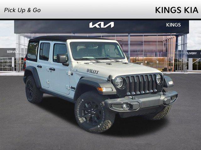 used 2021 Jeep Wrangler car, priced at $30,000