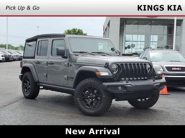 used 2021 Jeep Wrangler Unlimited car, priced at $32,806
