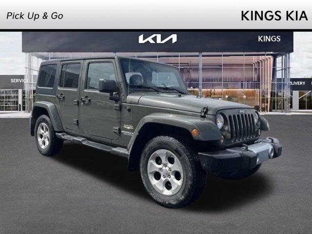 used 2015 Jeep Wrangler Unlimited car, priced at $19,089