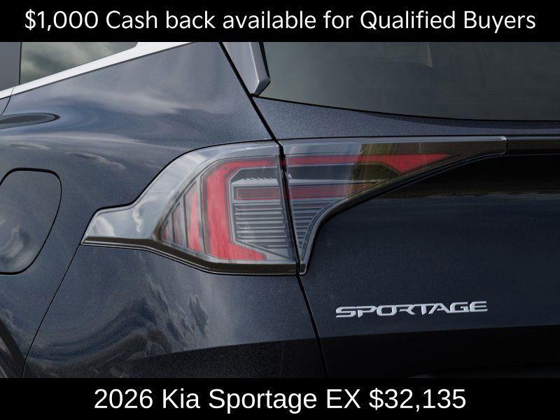 new 2026 Kia Sportage car, priced at $32,135