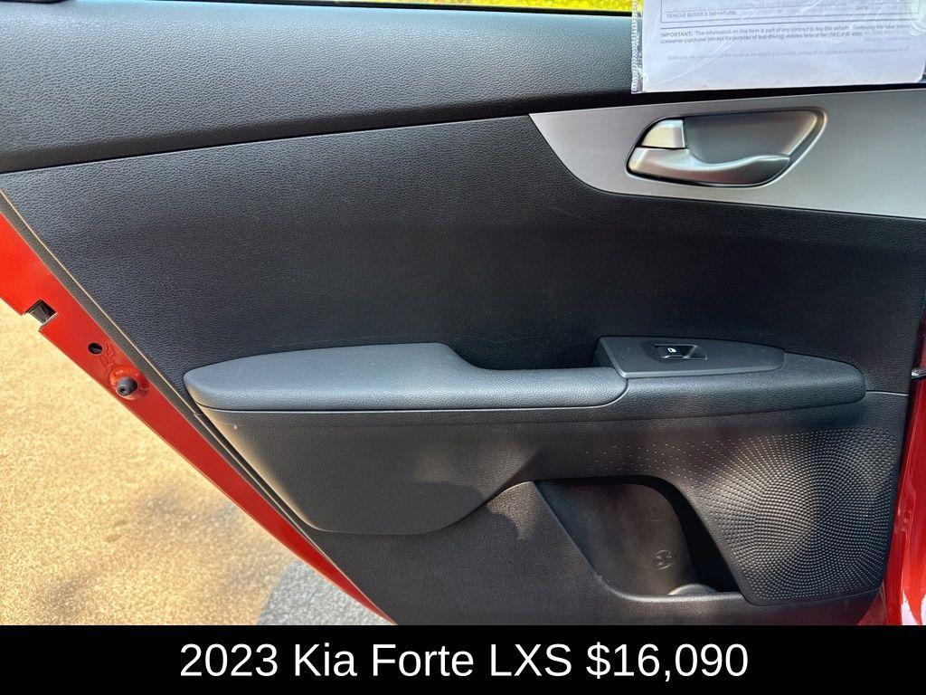 used 2023 Kia Forte car, priced at $16,090