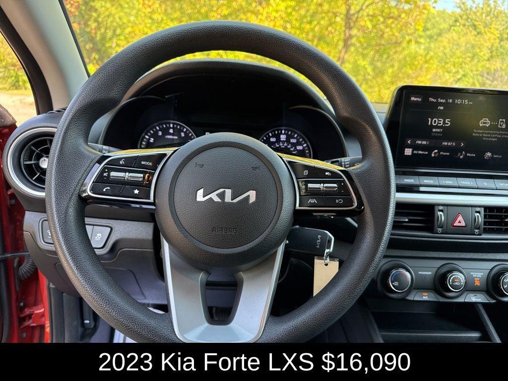 used 2023 Kia Forte car, priced at $16,090