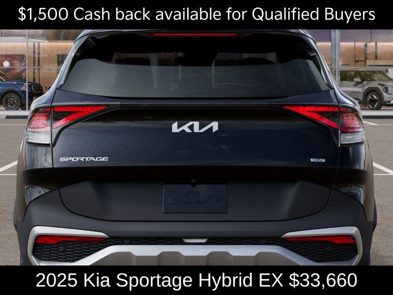 new 2025 Kia Sportage Hybrid car, priced at $33,660