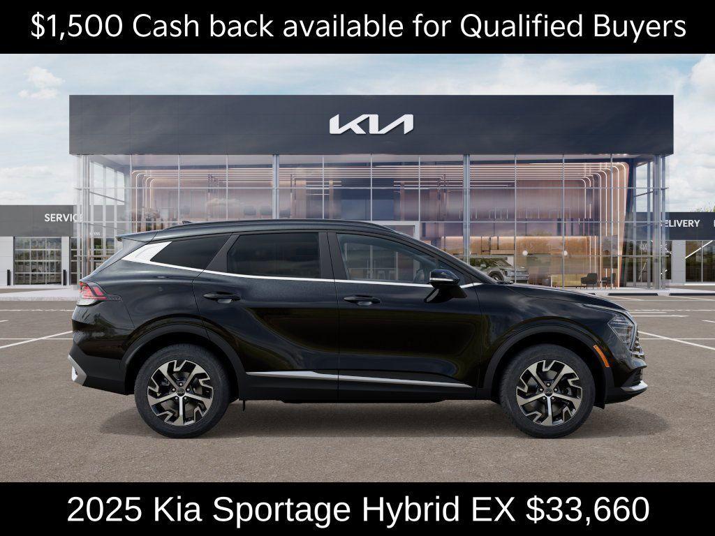 new 2025 Kia Sportage Hybrid car, priced at $33,660