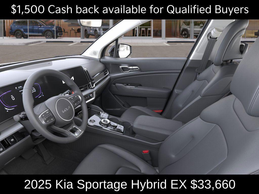 new 2025 Kia Sportage Hybrid car, priced at $33,660