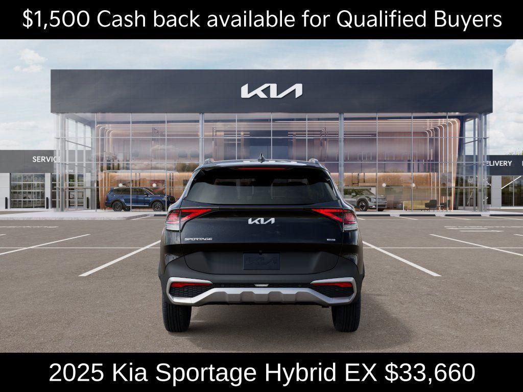 new 2025 Kia Sportage Hybrid car, priced at $33,660