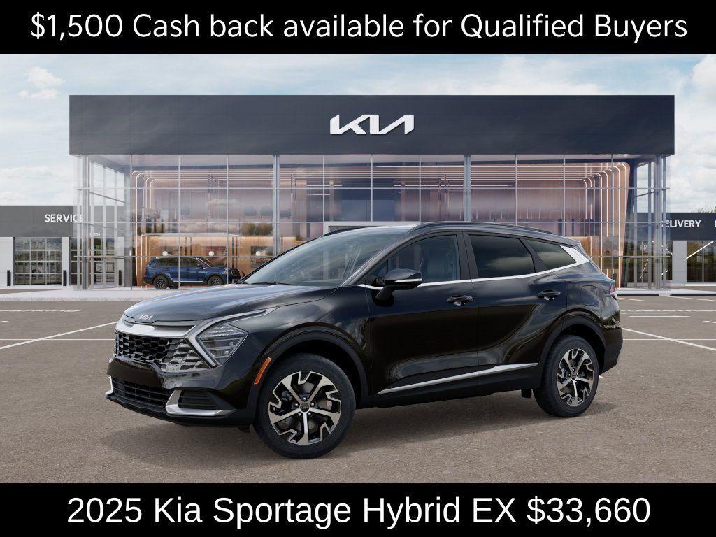 new 2025 Kia Sportage Hybrid car, priced at $33,660
