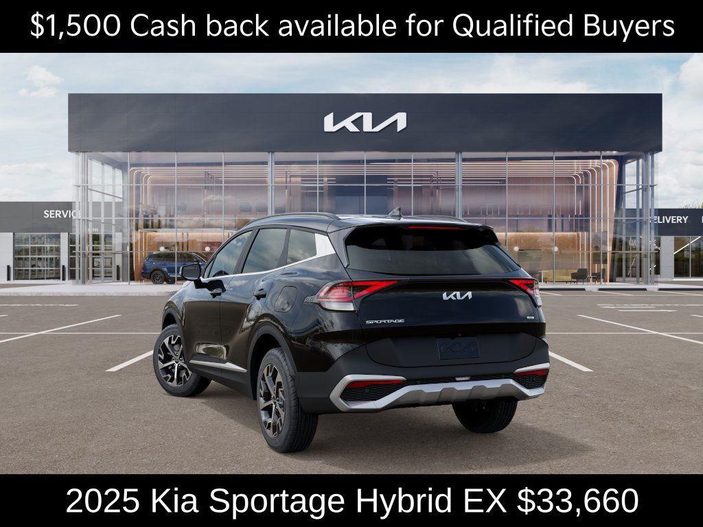 new 2025 Kia Sportage Hybrid car, priced at $33,660