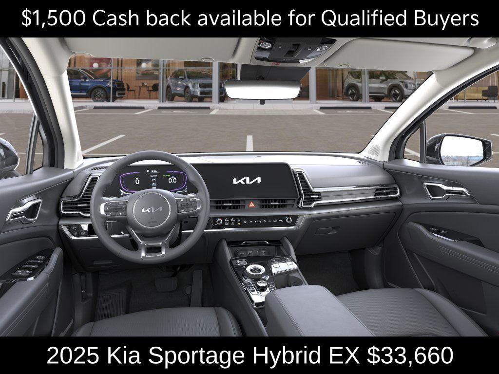 new 2025 Kia Sportage Hybrid car, priced at $33,660