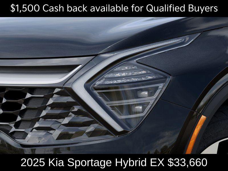 new 2025 Kia Sportage Hybrid car, priced at $33,660