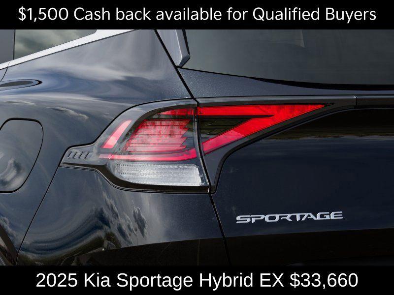 new 2025 Kia Sportage Hybrid car, priced at $33,660