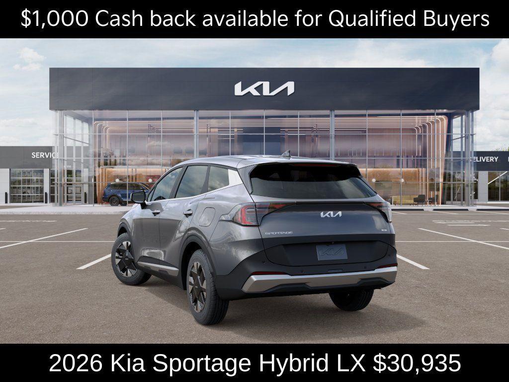 new 2026 Kia Sportage Hybrid car, priced at $30,935