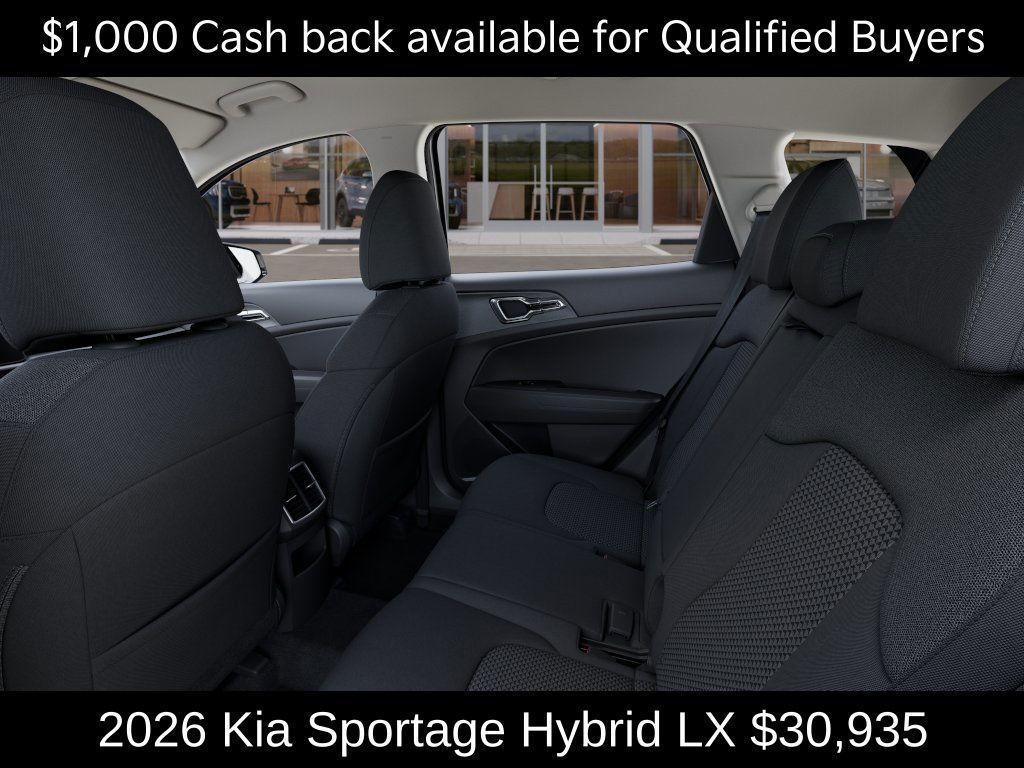 new 2026 Kia Sportage Hybrid car, priced at $30,935