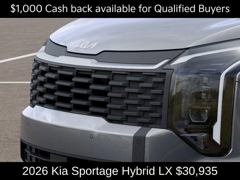 new 2026 Kia Sportage Hybrid car, priced at $30,935