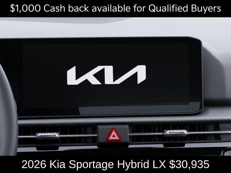 new 2026 Kia Sportage Hybrid car, priced at $30,935