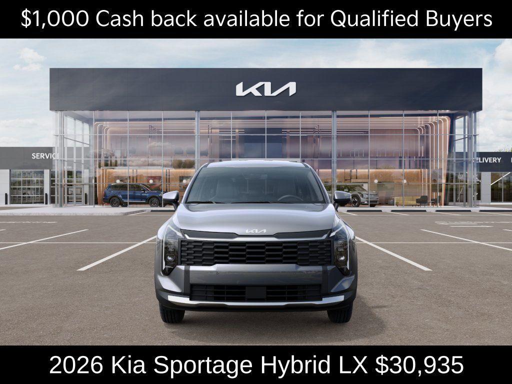 new 2026 Kia Sportage Hybrid car, priced at $30,935