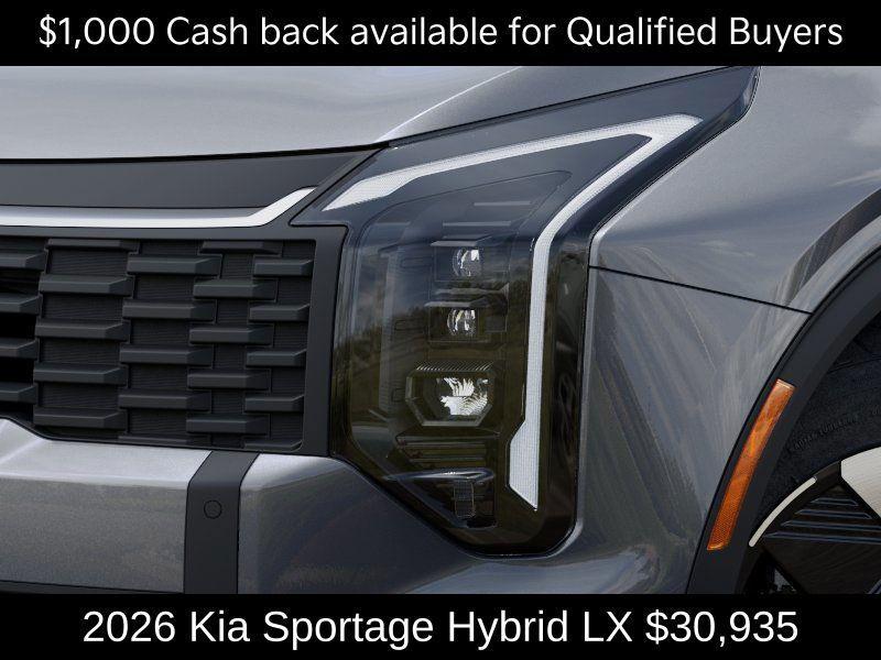 new 2026 Kia Sportage Hybrid car, priced at $30,935