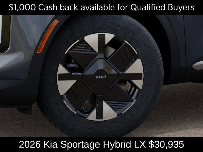 new 2026 Kia Sportage Hybrid car, priced at $30,935