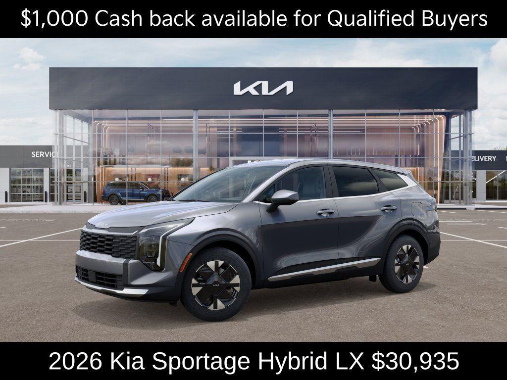 new 2026 Kia Sportage Hybrid car, priced at $30,935