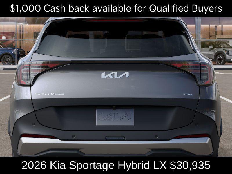 new 2026 Kia Sportage Hybrid car, priced at $30,935