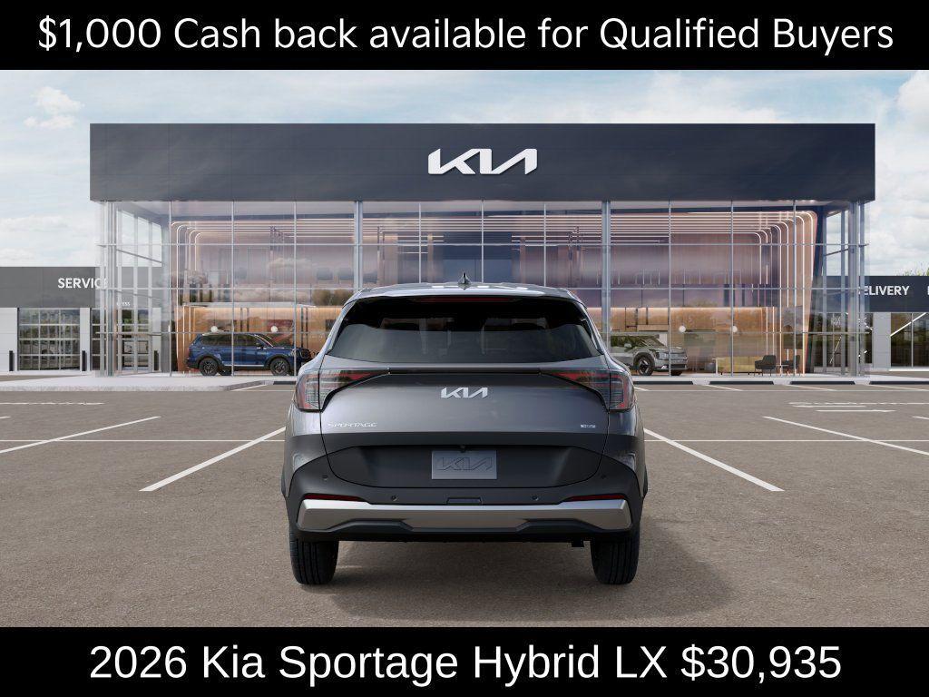 new 2026 Kia Sportage Hybrid car, priced at $30,935
