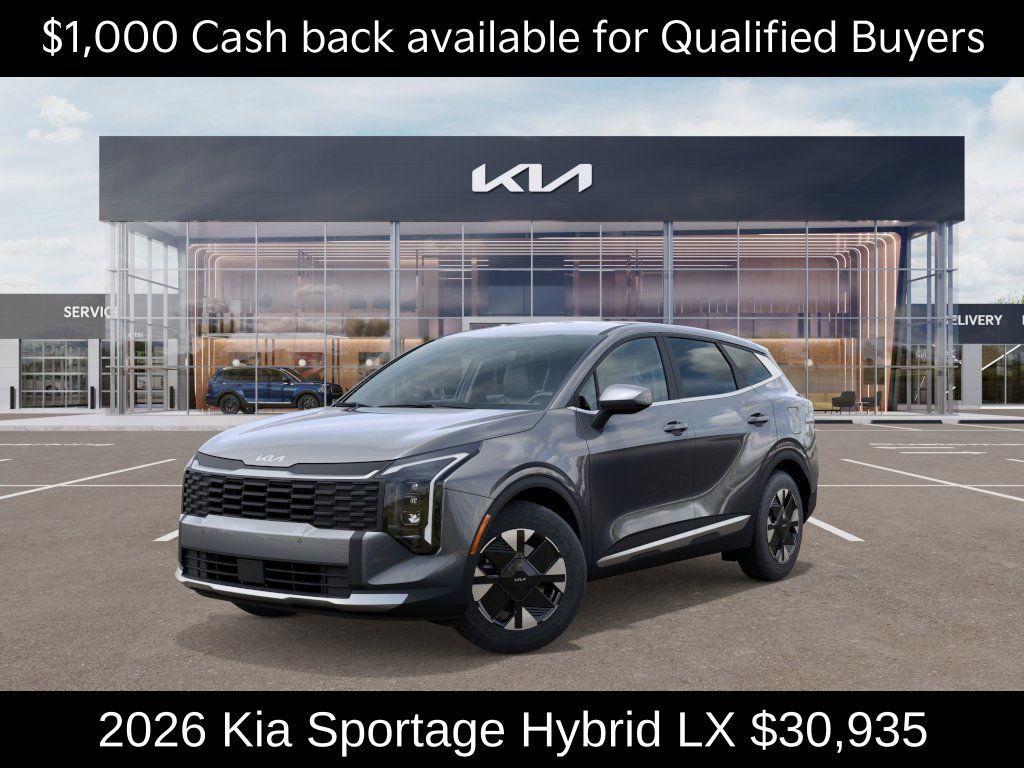 new 2026 Kia Sportage Hybrid car, priced at $30,935