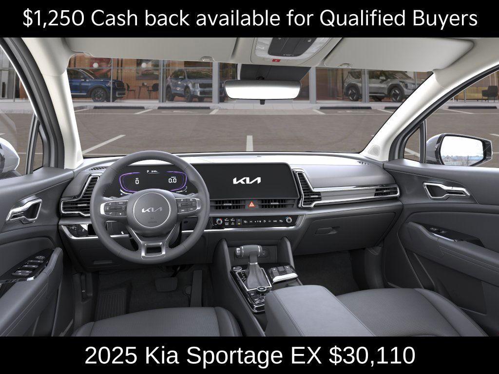 new 2025 Kia Sportage car, priced at $30,110