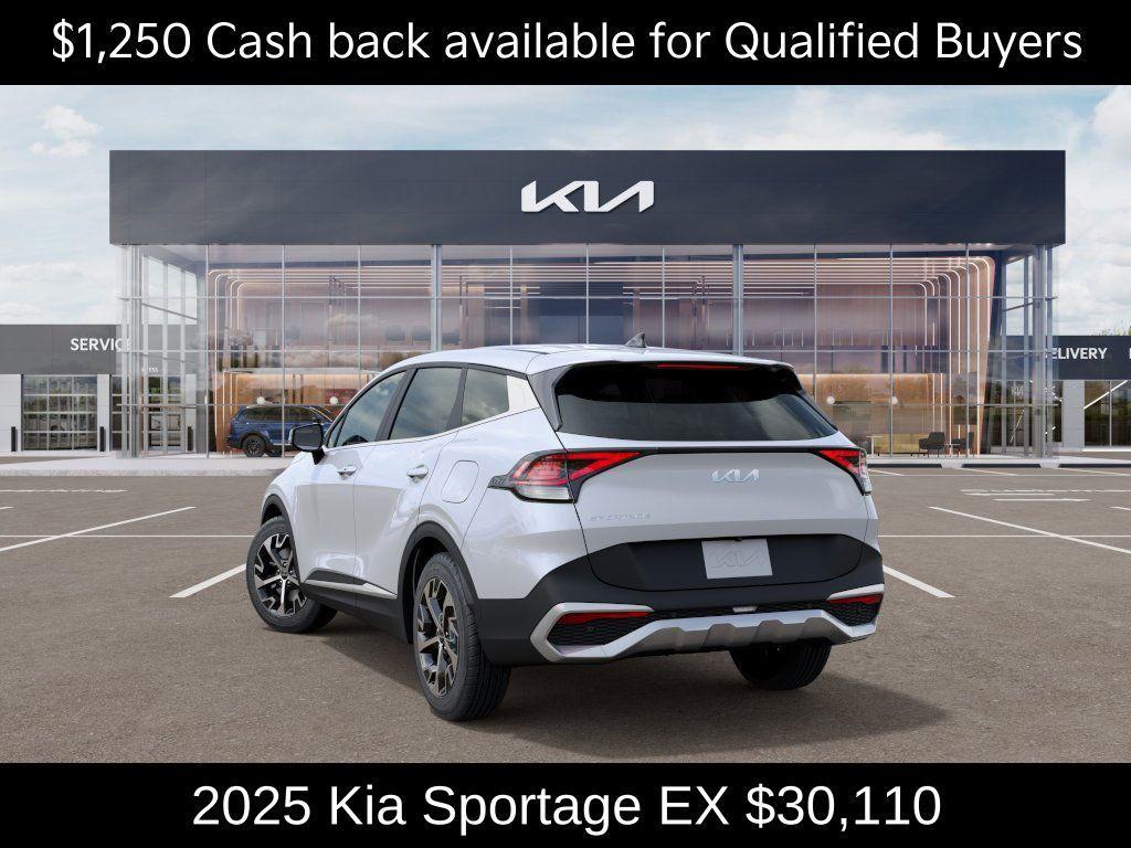 new 2025 Kia Sportage car, priced at $30,110