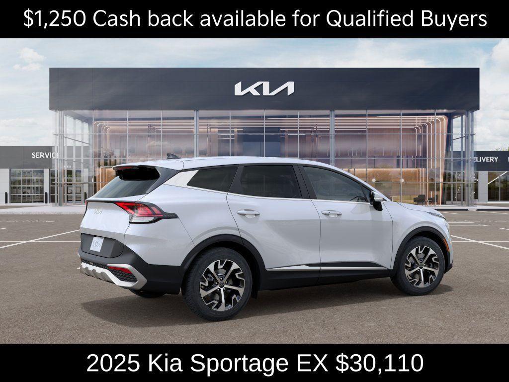 new 2025 Kia Sportage car, priced at $30,110
