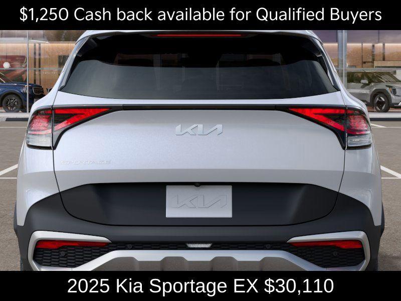 new 2025 Kia Sportage car, priced at $30,110