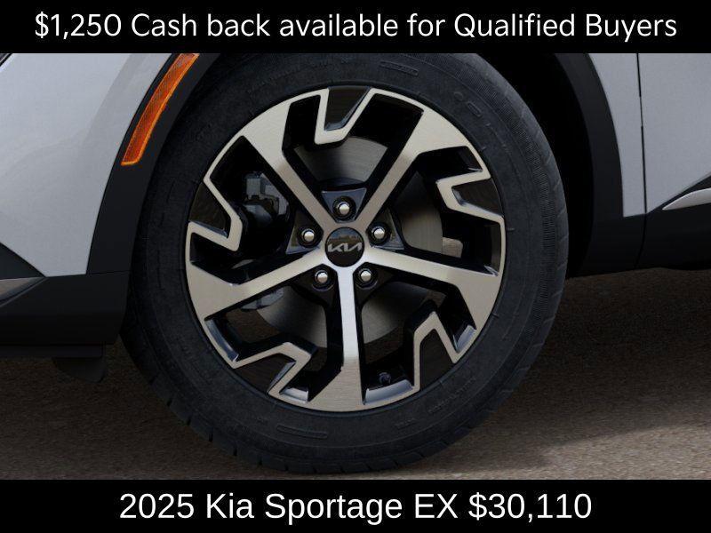 new 2025 Kia Sportage car, priced at $30,110