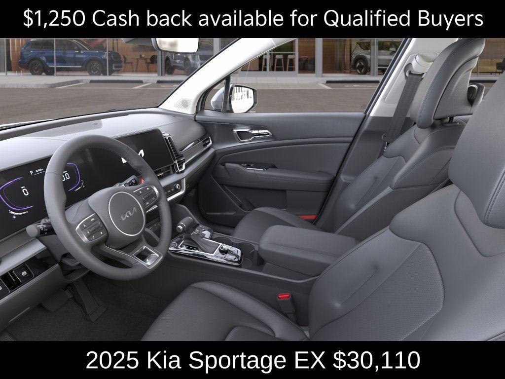 new 2025 Kia Sportage car, priced at $30,110