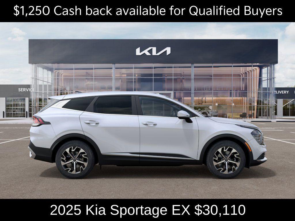 new 2025 Kia Sportage car, priced at $30,110