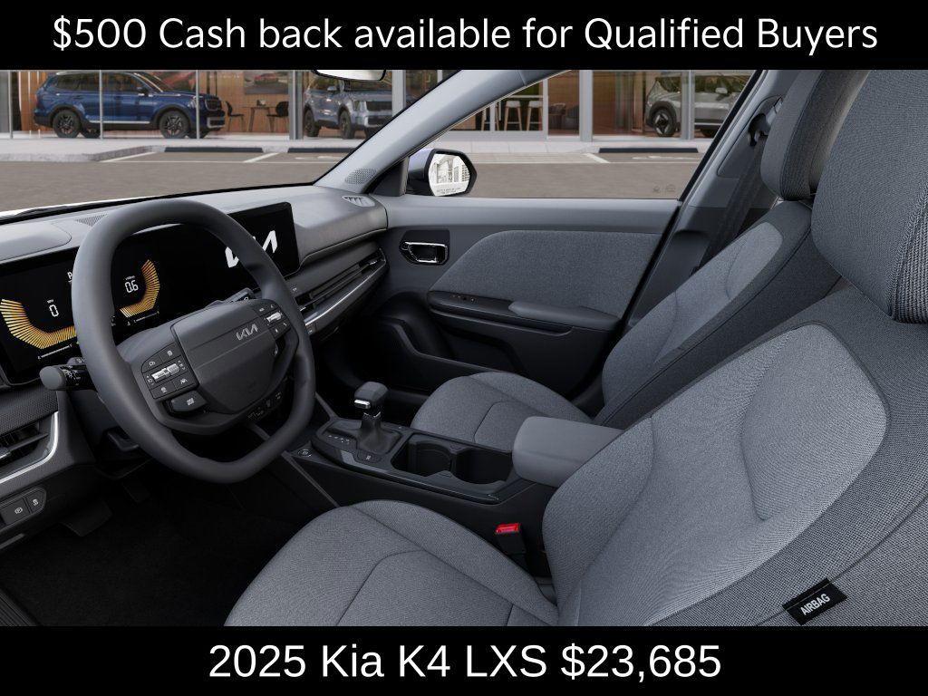 new 2025 Kia K4 car, priced at $23,685