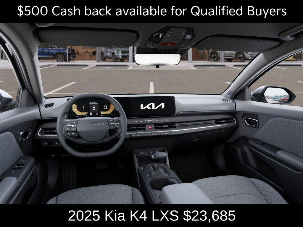 new 2025 Kia K4 car, priced at $23,685
