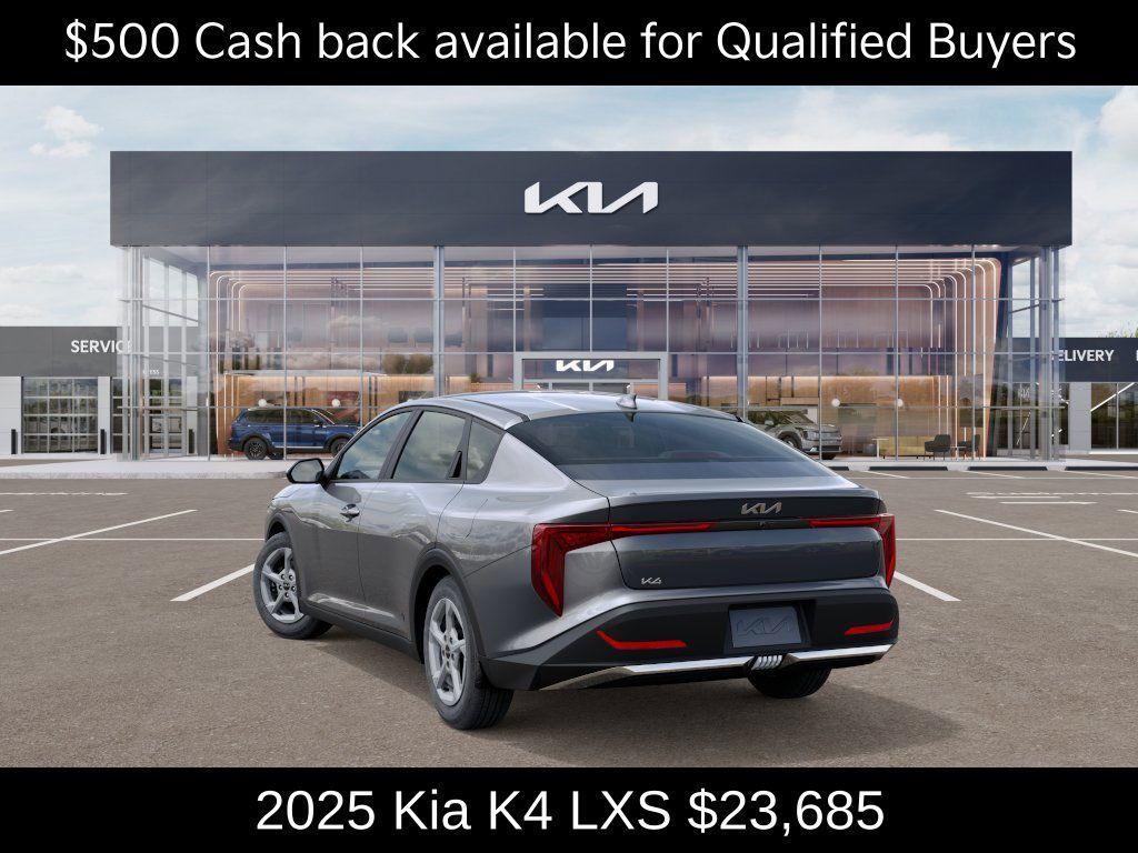 new 2025 Kia K4 car, priced at $23,685