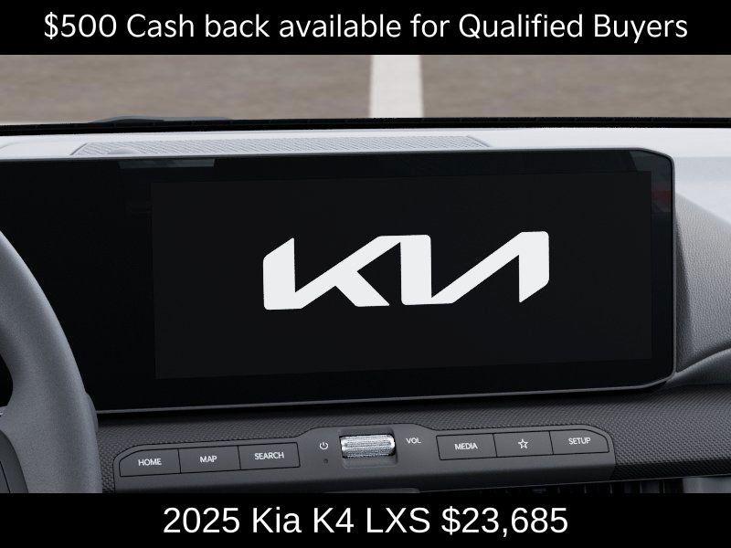 new 2025 Kia K4 car, priced at $23,685